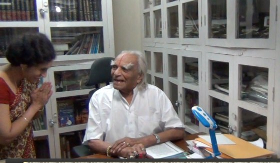 Blessings from Guruji, July 2012